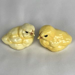 EUC Vintage Goebel Yellow Baby Chicken Figurines